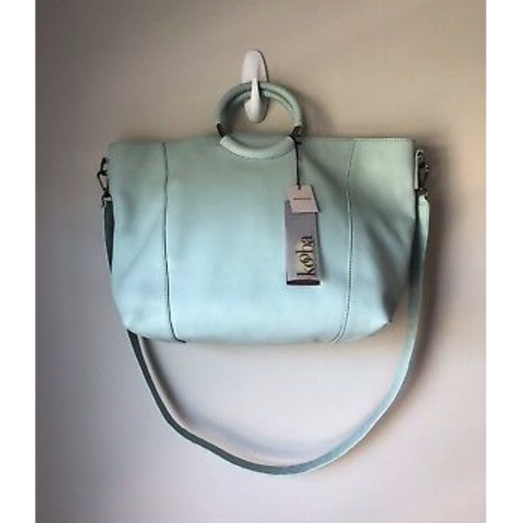 NWT Kooba Nevis Ocean Leather Tote GK1414/14R - Picture 5 of 8